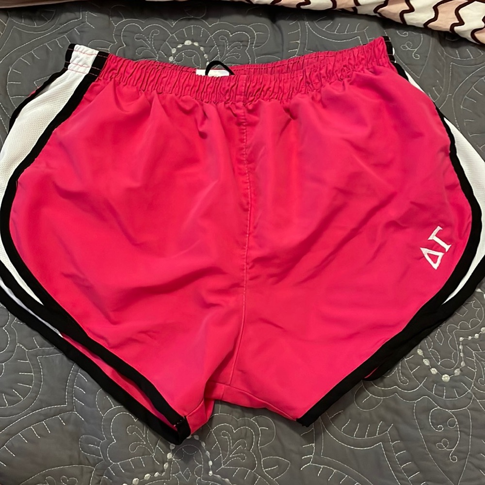 Delta gamma nike look alike shorts